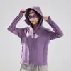 Estilo Nuevo de Verano Seda de Hielo Cálida Ultra Delgada Sin Costuras Ropa con Protección Solar Chaqueta de Ciclismo Chaqueta de Pareja Desmontable Personalización Grupal Lo