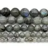 Pedras Lunares Brilhantes Brancas Naturais Soltas para Brincos Pulseira Colar Cordão de Mão Corrente Budista Acessórios Joias Contas Redondas