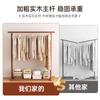 Ropa de Cama de Noche para el Hogar Interior Perchero de Madera de Piso Dormitorio Nuevo Perchero de Madera Maciza de Piso Perchero