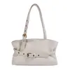 2026 Bolso de Hombro Bajo Diseño de Correa de Cuero Retro para Mujer Otoño Gran Capacidad Simple Sensación de Alta Gama Bolso Tote de Hombro Único Bolso de Hombro Bajo