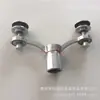 Garras de Conexão de Aço Inoxidável 304 Tipo Suporte de Ponta de Garra Garra de Cortina de Vidro Tipo 200 Garra Dupla de 180 Graus Garra de Vidro