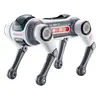 Regalo del Día del Niño: Perro Robot Stunt Inteligente con Control Remoto de IA Chino con Comunicación por Voz, Programación Eléctrica, Comando y Funciones de Iluminación
