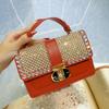 Nova bolsa retrô incrustada de diamantes estilo coreano, bolsa feminina estilo Chanel, elegante, multifuncional, bolsa de ombro para viagem, bolsa crossbody
