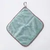 Toalha de Mão de Veludo Coral para Pendurar Toalha de Limpeza de Cozinha Sem Fiapos Pano Absorvente Pano de Lavar Louça Pano de Limpeza Venda por Atacado