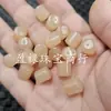 Contas Soltas de Jade Rosa Lótus Rocha de Quartzo Contas Cilíndricas Retas Acessórios para Joias DIY Contas Artesanais