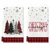 Paños de limpieza creativos temáticos de Navidad para Amazon transfronterizo, paños para el hogar, la cocina y la mesa de comedor, paños de cocina y toallas decorativas de Navidad