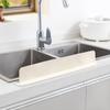 Barrera de Agua para Fregadero Huanli Fregadero de Cocina Lavabo Partición Barrera de Agua a Prueba de Salpicaduras Silicona Barrera de Agua