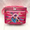 Vengadores murciélago Superman coche Rey caricatura 3D portátil bolsa lonchera bolsa de almuerzo térmica cremallera bolso de mano