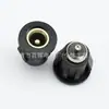 Enchufe de Alimentación DC DC-022E 55*21/25mm con Pines para Soldar Audio Negro Cargador de Corriente para Cassette