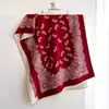 Venda Quente Lenço Jacquard Patchwork de Castanha Imitação de Caxemira 2026 Outono/Inverno Novo Versátil Espessado Quente Protetor de Pescoço Cachecol