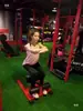 Rack de sentadillas pequeño para gimnasio y uso en casa para mujeres, Marco de asistencia para sentadillas y flexiones, Entrenador de músculos de las piernas