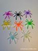 Accesorios de Decoración de Halloween Araña Lápida Fantasma Muerte Cráneo Gato Negro Murciélago Transfronterizo Juguetes de Truco