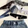 Cinturón Perezoso para Mujer, Hebilla de Ajuste para Apretar la Cintura de los Jeans, Adelgazamiento de Cintura, Atuendo Exquisito para Estudiantes Universitarias en la Temporada de Regreso a Clases