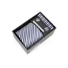 Caja de Regalo para Corbata Ropa Formal para Hombre Negocios de Gama Alta Boda Festividad Corbata de Seda de Poliéster Hecha a Mano de Gama Alta Corbata Personalizada para Hombre
