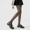 Medias Negras para Mujer, Pantimedias con Patrón de Diamantes, Medias Sexy de Malla de Alta Transparencia para Primavera y Verano, Medias Grises con Patrón de Diamantes Adelgazantes, Anti-enganches