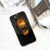 Adecuado para funda de teléfono iPhone 17, Marca nueva y de moda, Funda de teléfono personalizada con calavera de diablo para Halloween y Motocicleta