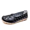 35-46 zapatos de la suerte Nido de Pájaro verano zapatos de mujer huecos Baotou zapatos para madre suela de tendón de res Zapatos de frijol fabricantes mayoristas