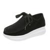 Europeu e Americano Mulheres Mulheres Mulheres Mulheres Mulheres Sneakers Cor Sólida sneaker Mulheres com Fundo Grosso