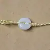 Anel Pequeno de Fivela de Paz Masculino e Feminino de Alta Qualidade com Pingente de Jade em Fio Vermelho Ultrafino, Cordão para Colar com Pingente de Jade Hetian