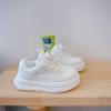 Nuevos Zapatos Infantiles Otoño 2025, Zapatos Deportivos y Casuales Cómodos de Suela Suave para Niños, Estilo Coreano, Versátiles, Zapatos Blancos para Niñas