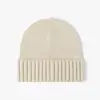 En stock Hilo de núcleo Hilo de punto Grueso para exteriores Sombrero cálido Sin ala Sencillo Gorro de punto para hombre Gorro de lana de comercio exterior para mujer Venta al por mayor