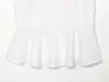 Atacado Outono 2026 Novo Estilo Europeu e Americano Feminino Branco Solto Babado Manga Curta Camisa 1562