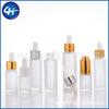 Frasco de vidrio esmerilado para esencias (15/20/30 ml), frasco gotero de 50 ml, frasco para esencias, subfrascos cosméticos