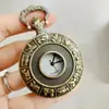 Reloj de bolsillo grande de bronce retro estilo chino souvenirs turísticos reloj de colgar antiguo reloj de regalo al por mayor
