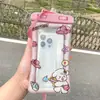Bolsa de Cintura Impermeável para Celular, Bolsa Impermeável de Desenho Animado para Celular, Capa de Celular, Bolsa de Ombro, Bolsa de Armazenamento para Natação e Rafting, Bolsa de Cintura de Desenho Animado