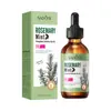 Aceite Fortalecedor para el Cabello Sadoer Menta Romero Acondicionador Hidratante Todo en Inglés Comercio Exterior Transfronterizo Venta al por Mayor