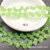 Contas Soltas de Cristal Xingtai Aurora Furo Horizontal Acessórios para Pulseira DIY Contas de Vidro Popular Cristal Fino Contas de Morango