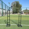 Adereços de Casamento Arco de Ferro Suporte de Flores Chifre de Touro Porta Marfim Porta Gramado Porta Chifre de Casamento Estrutura de Escalada Externa