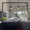 Soporte de luz para acuario, soporte de brazo, tubo de luz, luz para plantas acuáticas, luz para explosión de algas, luz para reptiles y corales, Ledi Ma Yinjiro King