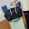 Mala de Viagem para Estudante, Bolsa de Viagem, Grande Capacidade com Separação Seca e Úmida, Yoga Tênis, Golfe, Mala de Rodinhas, Compartimento para Sapatos