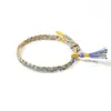 Pulseras Coloridas Tejidas a Mano para el Festival del Bote del Dragón para Hombres y Mujeres, Accesorios de Borla Trenzada, Regalos de Cuerda Tejida a Mano