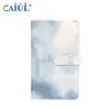 Álbum de Fotos Polaroid de 3 Pulgadas con 64/96/128 Piezas Personalización Piel PU Patrón Nube de Ensueño Álbum de Tarjetas Pequeñas Personalización