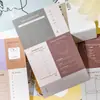 Libro de Pegatinas Escribibles Yuxian: Material de Diario de Estado de Ánimo Colorido, Papel de Registro de Check-in para Planificación de Horarios, Desprendible y Adhesivo