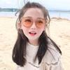 Nuevas Gafas de Sol Lindas para Bebé Retro Literarias de Metal Pequeñas Protección Ocular Anti-UV Protección Solar