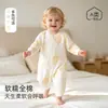 Ropa de otoño para bebé, mameluco infantil Clase A, 100% algodón, capa base sin costuras, estampado de dibujos animados, mameluco unisex para bebé