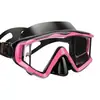 Máscara de Buceo para Adultos, Máscara de Snorkel con Cristal Templado Antivaho Máscara de Natación Sin Fugas Gafas de Natación con Cubierta para la Nariz Equipo de Snorkel para Snorkel, Buceo Libre, Natación