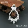 Accesorios de Joyería de Aleación DIY Estilo Antiguo Material de Pasador de Metal Colgante para Oreja Adornos para la Frente Accesorios para Pendientes