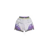 Shorts de verão finos de malha esportiva, shorts de basquete masculinos para corrida, treinamento, respirável, fitness, calças de cinco pontos, tipo solto