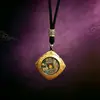 Directo de fábrica: Colgante de concha Gahu de animal del zodíaco estilo antiguo, collar cultural y creativo para hombres y mujeres, accesorio de concha protector