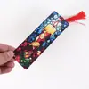 Sqtyu012 Marcapáginas Navideño Transparente Transfronterizo Acrílico de 1 mm Papelería para Estudiantes Manualidades de Marcapáginas