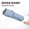 Bolsa de Armazenamento com Isolamento Térmico para Modelador de Cabelo de Silicone, Almofada Anti-Queimadura para Chapinha, Estojo Protetor Portátil para Modelador de Cabelo Elétrico