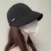 Sombrero de Protección Solar de Estilo Zhao Lusi para Circunferencia de Cabeza Grande con Soporte para Mascarilla, Protección UV, Gorra de Béisbol de Secado Rápido, Sombrero de Pescador