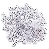 Hilo de Poliéster Lazo de Nudo Mini Puntos de Polca Pasador para el Cabello de Niños Accesorios para el Peinado Accesorios para Ropa DIY Calcetines Bolsas