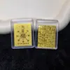 Pegatinas para Teléfono de Oro Puro 999 que Atraen la Fortuna, Pegatinas Doradas de Moda, Regalos de Promoción para Transmisiones en Vivo de Tiendas de Oro, Entrega Directa de Fábrica