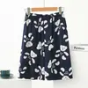 Calça de Pijama Masculina de Algodão e Seda para o Verão, Shorts Finos e Largos que Podem Ser Usados Fora de Casa, Shorts de Praia de Cinco Pontos para o Pai, Roupa Casual para Casa