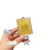 Novo Adesivo de Telefone Ouro Puro 999 Tesouro da Riqueza Sorte Concha d'Água Mesmo Estilo Peça de Ouro Prosperidade Presente Criativo